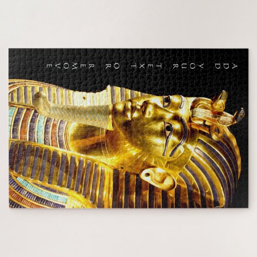 Tutankhamun Gold Todemaske Ägypten, Puzzle (Horizontal)