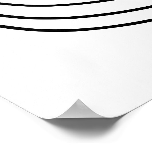 Tutankhamun-Illustration Poster (Ecke)