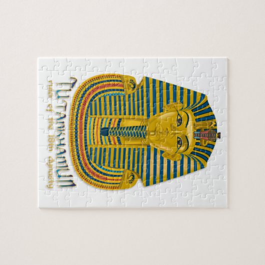 Tutankhamun Mama, der alte König Tut von Ägypten Puzzle (Horizontal)