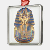 Tutankhamun-Maske Ornament Aus Metall (Links)