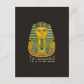 Tutankhamun mummy, der alte König Tut Ägyptens Postkarte (Vorderseite)