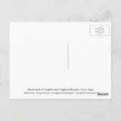 Tutankhamun Postcard Postkarte (Rückseite)