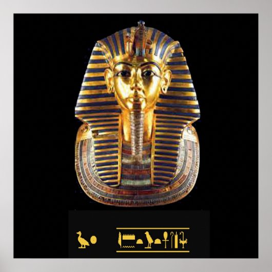 TUTANKHAMUN POSTER (Vorne)