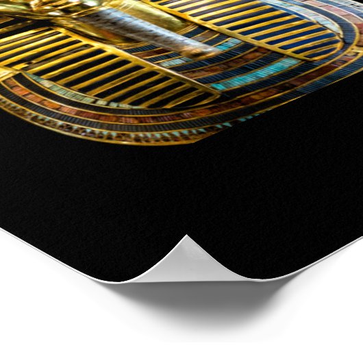 Tutankhamun Poster (Ecke)