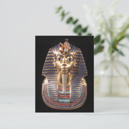 Tutankhamun Postkarte (Stehend Vorderseite)