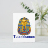 Tutankhamun Postkarte (Stehend Vorderseite)