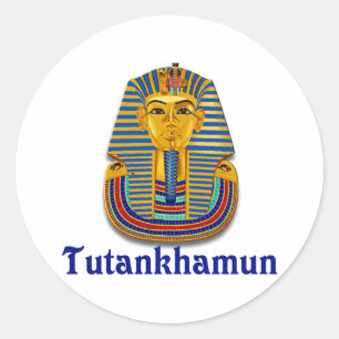 Tutankhamun Runder Aufkleber