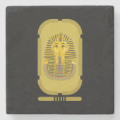 Tutankhamun Stone Untersetzer (Vorderseite)
