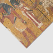 Tutankhamun Tomb, Nordwand der ägyptischen Geschic Seidenpapier (Ausschnitt)