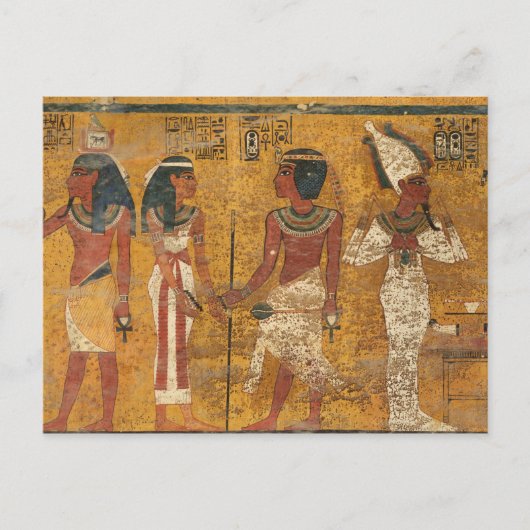 Tutankhamun Tomb, Nordwand Postkarte (Vorderseite)