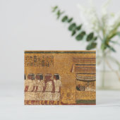 Tutankhamun Tomb, Ostmauer der ägyptischen Geschic Postkarte (Stehend Vorderseite)