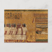 Tutankhamun Tomb, Ostmauer der ägyptischen Geschic Postkarte (Vorderseite)