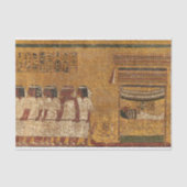 Tutankhamun Tomb, Ostmauer der ägyptischen Geschic Seidenpapier (Vorderseite)