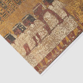 Tutankhamun Tomb, Ostmauer der ägyptischen Geschic Seidenpapier (Ausschnitt)