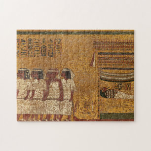 Tutankhamun Tomb, Ostmauer Puzzle