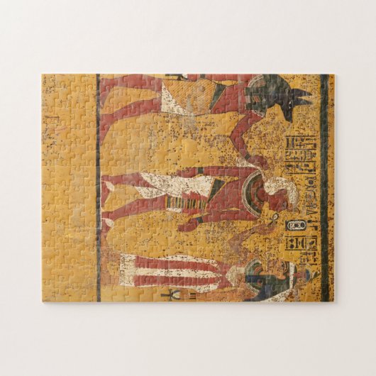 Tutankhamun Tomb, Südmauer der ägyptischen Geschic Puzzle (Horizontal)