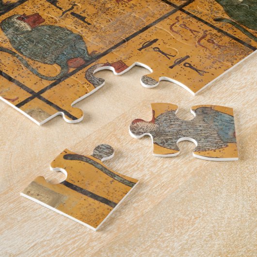 Tutankhamun Tomb, Westmauer der ägyptischen Geschi Puzzle (Seite)