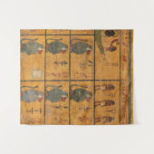 Tutankhamun Tomb, Westmauer Wandteppich (Vorderseite (Horizontal))