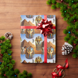 Tutankhamun und die Pyramiden Geschenkpapier