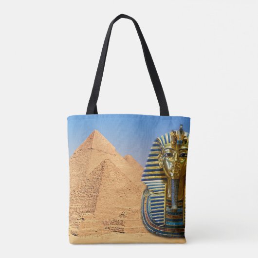 Tutankhamun und Pyramiden Tasche (Rückseite)