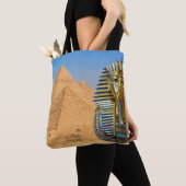 Tutankhamun und Pyramiden Tasche (Von Nahem)