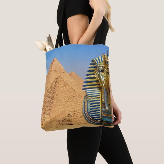 Tutankhamun und Pyramiden Tasche (Von Nahem)