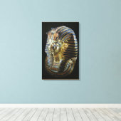 Tutankhamuns Goldene Maske Leinwanddruck (Insitu (Holzboden))