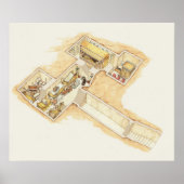 Tutankhamun's Grab Poster (Vorne)