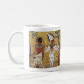 Tutankhamun's tomb mural kaffeetasse (Links)