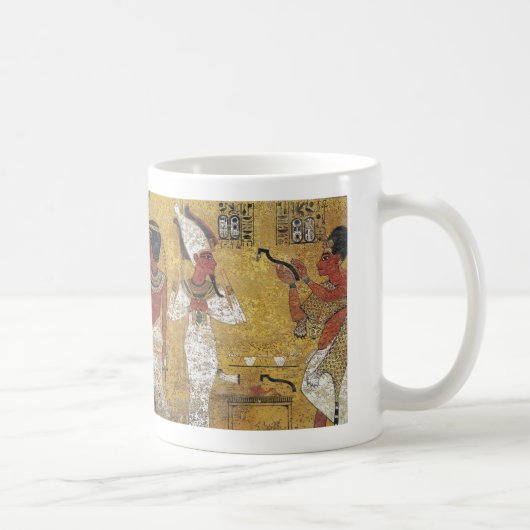 Tutankhamun's tomb mural kaffeetasse (Rechts)
