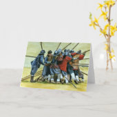 Tutbury Rauferei Karte (Gelbe Blume)