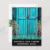 *~* Tüte Feiertagspostkarte (Vorne/Hinten)