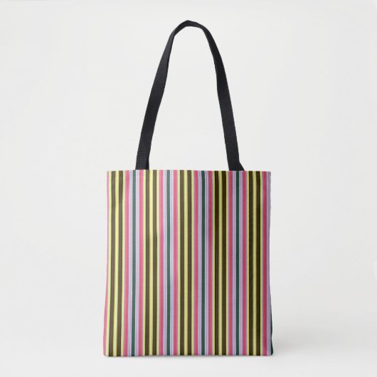 Tüte mit gestreiftem Neapolitan Tasche (Vorderseite)