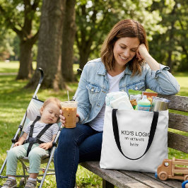 Tüte mit moderner Typografie lustiger Humor Tasche