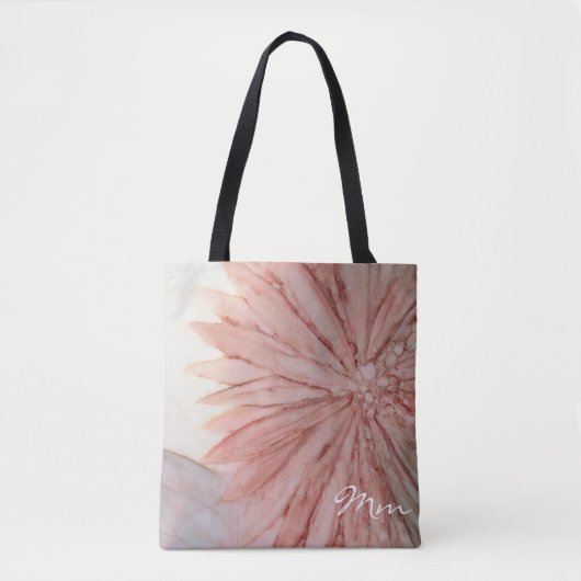 Tüte, mittlere "farbige Blume" Tasche (Vorderseite)