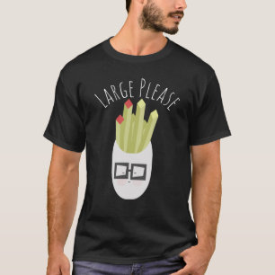 Tüte Pommes Frites Süße Cartoon  T-Shirt