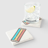 Tüte Steinuntersetzer (Seitenansicht)