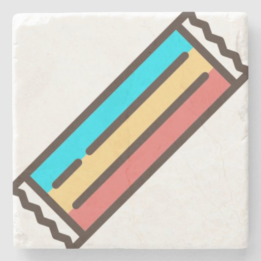 Tüte Steinuntersetzer (Vorderseite)