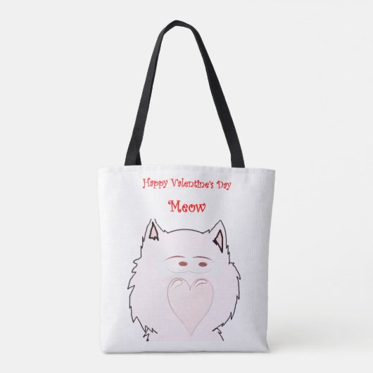 Tüte Valentinstag Liebe Herz Tasche (Rückseite)