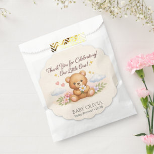 Tüten für Baby Shower Geschenke   Süße Bär Dankesc Geschenktütchen
