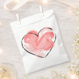 Tüten mit süßem Herzen Geschenktütchen