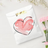 Tüten mit süßem Herzen Geschenktütchen (Versiegelt)