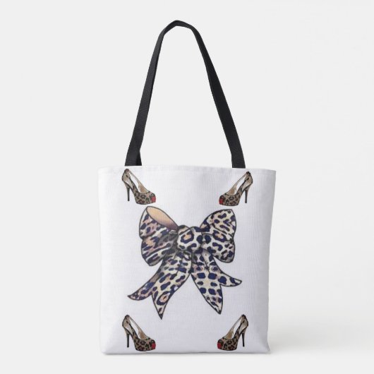 Tütenleoparden Tasche (Rückseite)