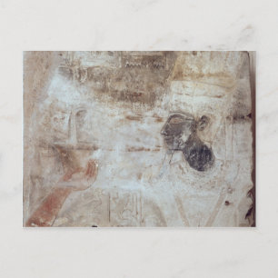 Tuthmosis III, der dem Gott Räucherung bietet, Postkarte