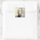 Tuthmosis III Quadratischer Aufkleber (Tasche)