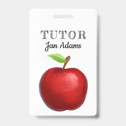 Tutor-Abzeichen Ausweis (Vorderseite)