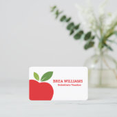 Tutor Ersatzlehrer auf Abruf Visitenkarte (Stehend Vorderseite)