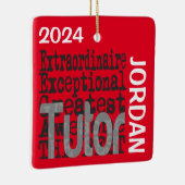 Tutor Extraordinaire CUSTOM Keramikornament (Rechts)