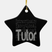 Tutor Extraordinator Keramik Ornament (Hinten)