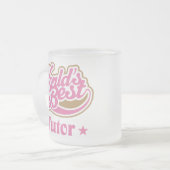 Tutor-Geschenk Mattglastasse (Vorderseite Links)